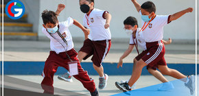 Escolares aseguran estar emocionados y felices de volver