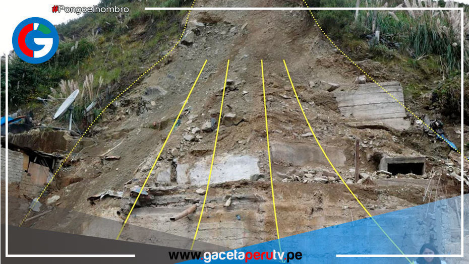 Pataz: ¿qué recomendaciones brindó el Ingemmet para la zona de alto riesgo?