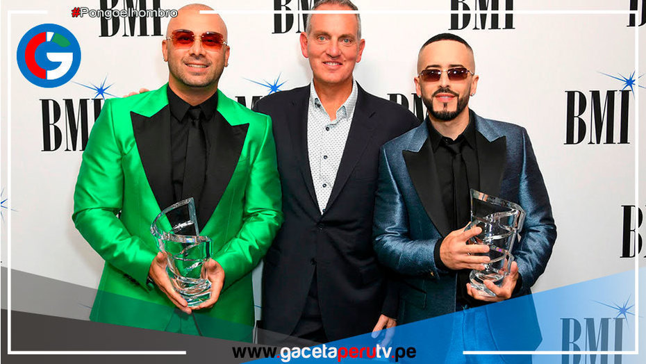 Wisin & Yandel recibieron el Premio Presidencial de BMI en EE.UU.