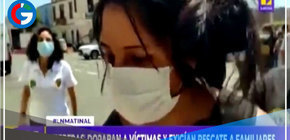 Capturan a mujeres que drogaron a hombre y llamaron a sus familiares para pedirles cuatro mil soles 