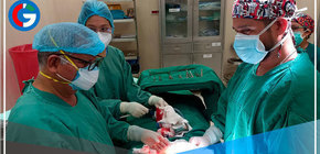 Médicos del Hospital Emergencia Ate Vitarte retiran quiste gigante a mujer de 41 años 