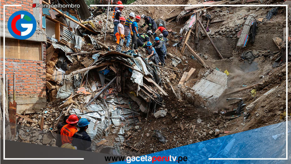 Concluye búsqueda y rescate por deslizamiento ocurrido en Retamas