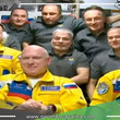 Cosmonautas rusos llegaron a la Estación Espacial Internacional vestidos de amarrillo y azul