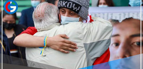 Ecuador: Reciben como héroe a Diego Moncayo, quien escapó de zona de guerra en Ucrania