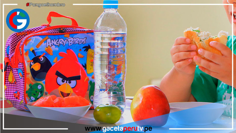 Indecopi ofrece 5 recomendaciones para preparar loncheras saludables
