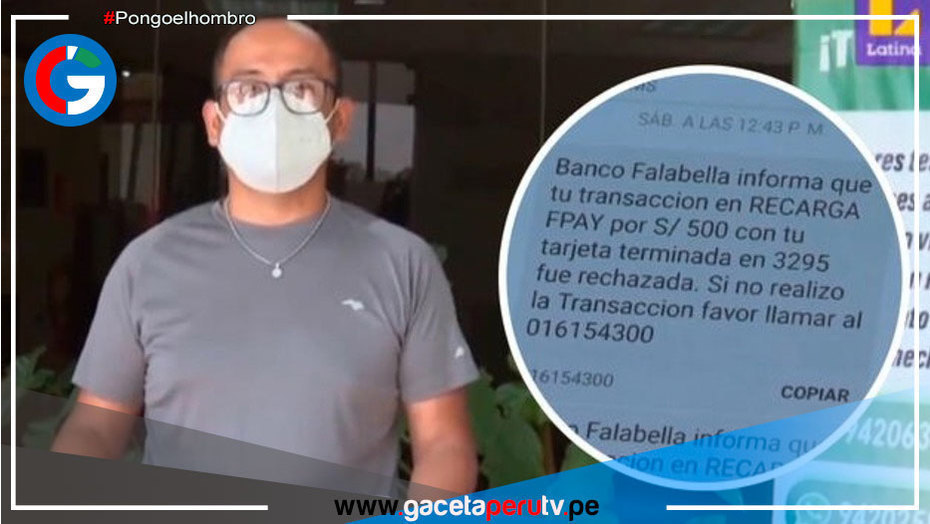 Médico denunció que le intentaron robar 5.000 soles mediante una estafa por internet