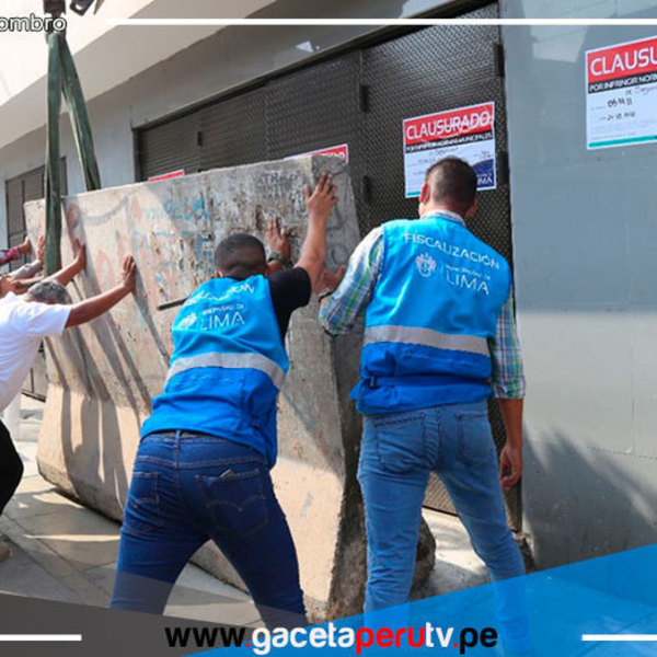 Clausuran almacenes clandestinos en Barrios Altos 