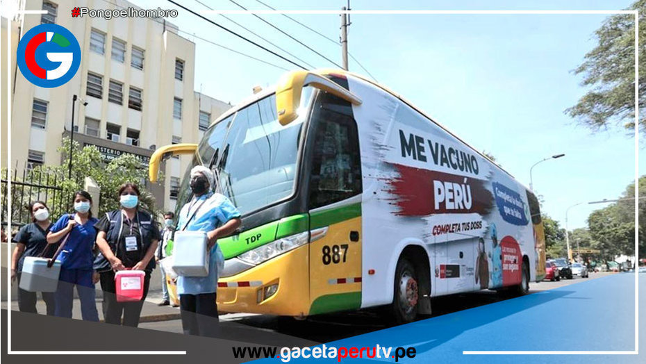 El Bus de la Vacunación llegará al Callao hoy miércoles 30 de marzo