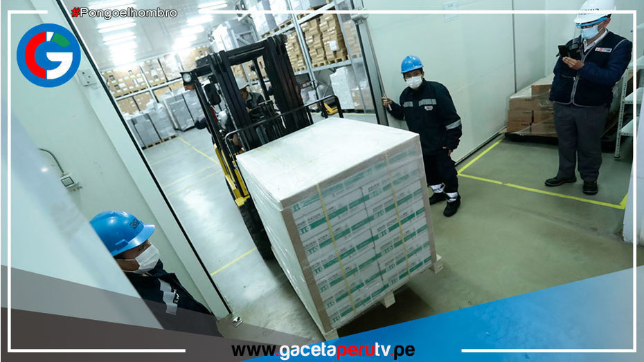 Perú recibe nuevo lote de 780 000 dosis de vacunas pediátricas