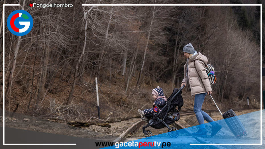 Recibieron 106,000 refugiados ucranianos en solo 24 horas en Polonia