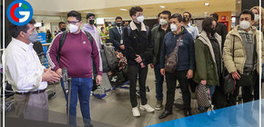 Llegó el primer grupo de connacionales repatriados de Ucrania 