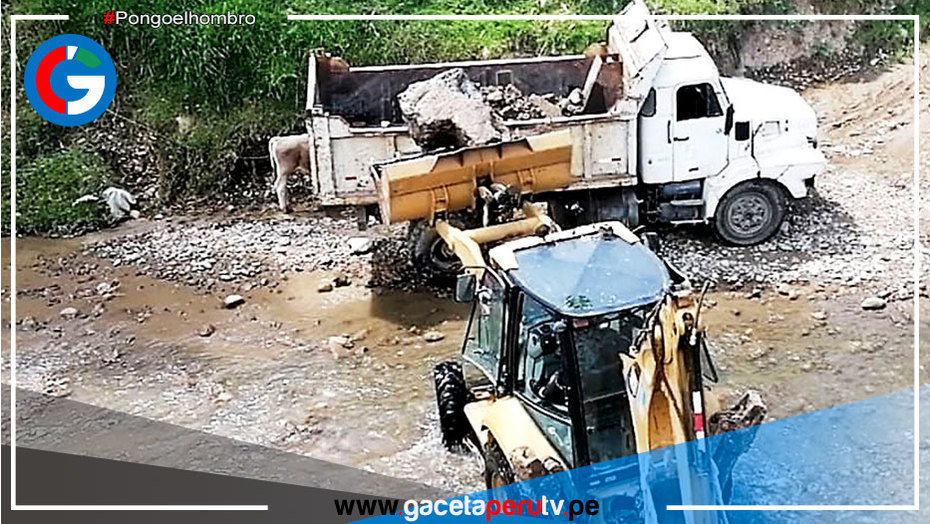 Convial Norte ejecuta trabajos para garantizar transitabilidad