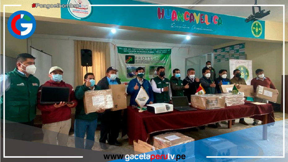 Huancavelica: Midagri brinda apoyo tecnológico a productores agrarios
