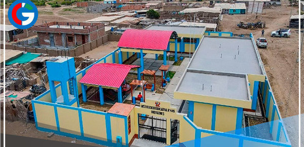 Inauguran cuatro colegios y dos canales de riego en Lambayeque 