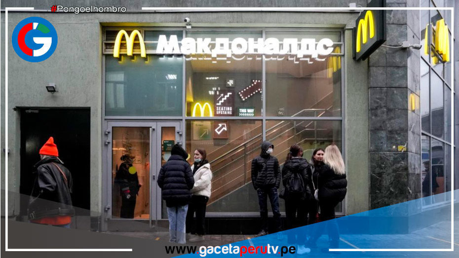 McDonald's se va de Rusia