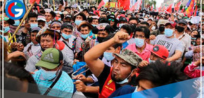 Agredieron a periodistas afuera del Congreso de la República