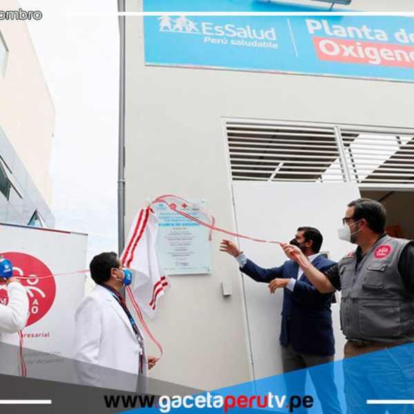 Hospital Negreiros pone en funcionamiento segunda planta de oxígeno medicinal 
