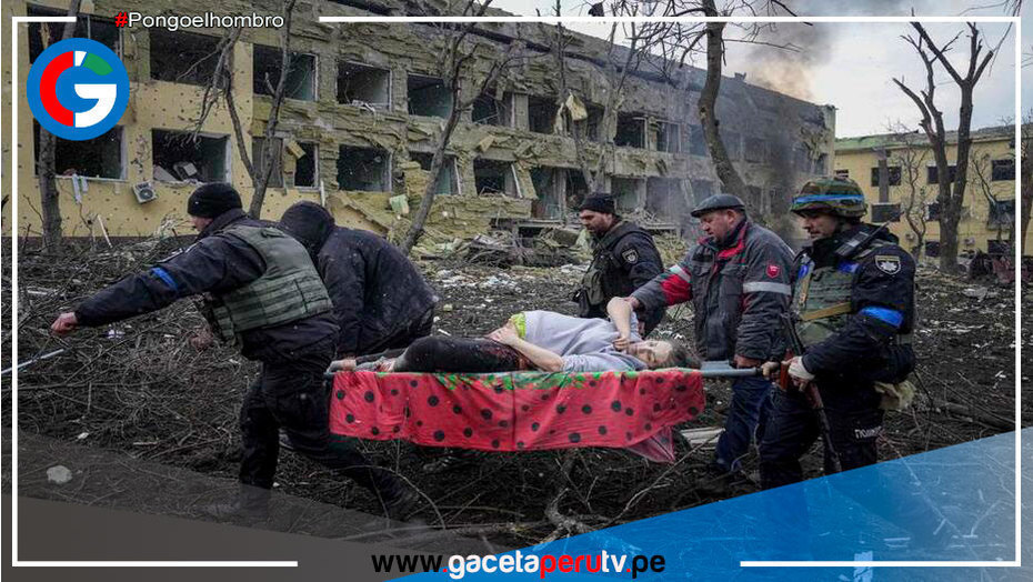 Bombardeo ruso destruye hospital infantil en Mariúpol