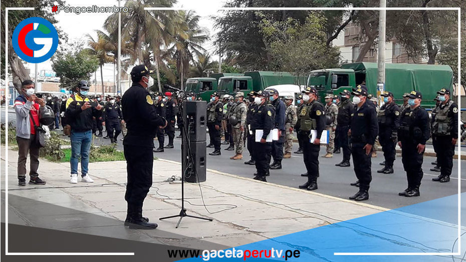 Más de 5,000 policías brindarán seguridad en Lambayeque