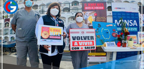 Campaña en cementerios de Ate para prevenir dengue y chikungunya 