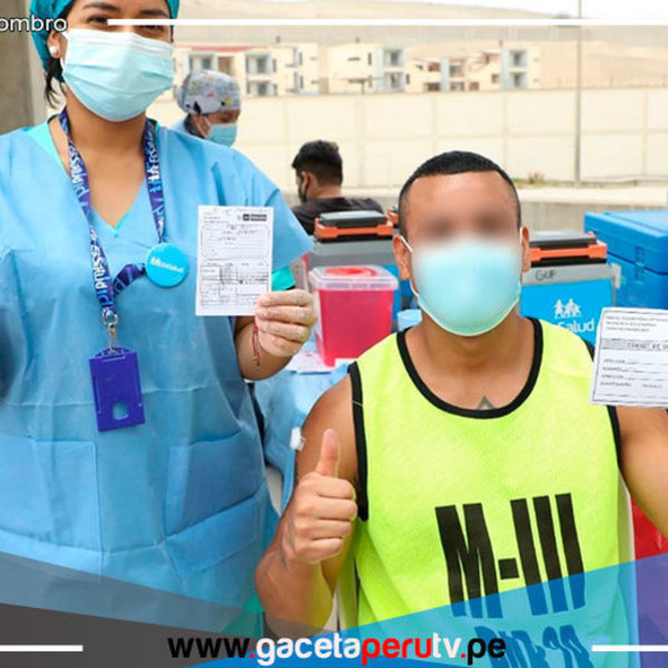 Inmunizarán al 30% de internos que todavía no reciben su tercera dosis