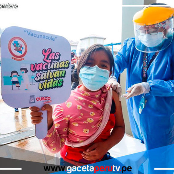 Gobierno logró vacunar a más de 300 mil niños y niñas en Semana Santa 