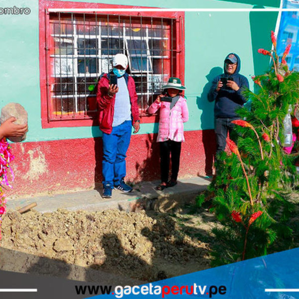 Puno:  Inician construcción de colegio en centro poblado Occopampa de Moho 