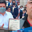 Devuelven reconocimiento a presidente Castillo, en ceremonia de alcaldes