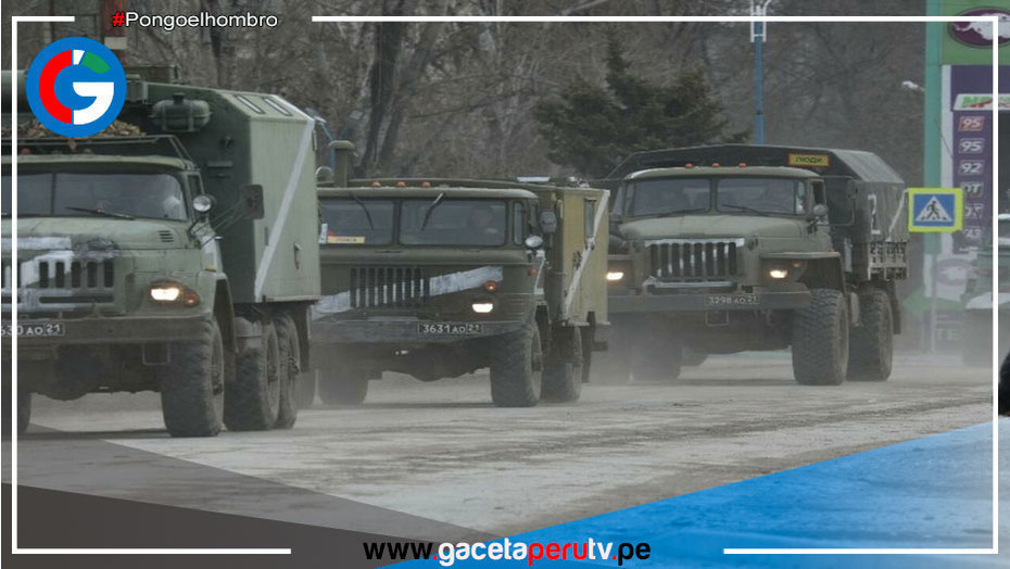 Las tropas rusas se mueven en los alrededores de Kyiv