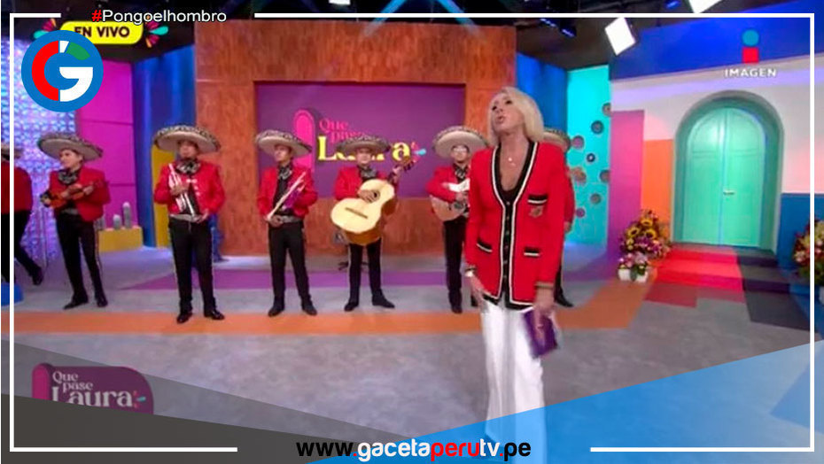 Laura Bozzo tuvo bienvenida con mariachi en su regreso a la televisión
