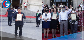 Alcalde que fue detenido por estar en estado de ebriedad, también recibió reconocimiento por el presidente Pedro Castillo