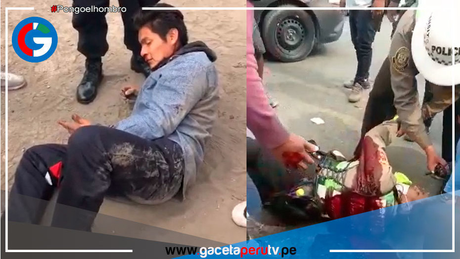 Hombre apuñaló a una policía de tránsito en la Panamericana Norte