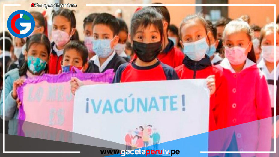Cajamarca: alumnos participaron de la Semana de Vacunación en las Américas
