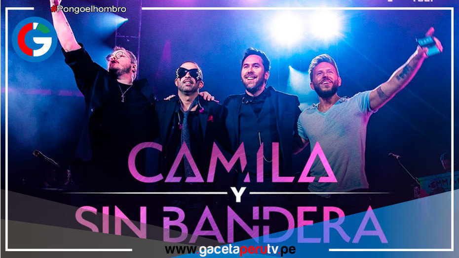 Camila y Sin Bandera anuncian tres mega conciertos