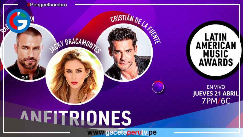 Rafael Amaya, Jacky Bracamontes y Cristián de la Fuente conducirán los Latin AMAs