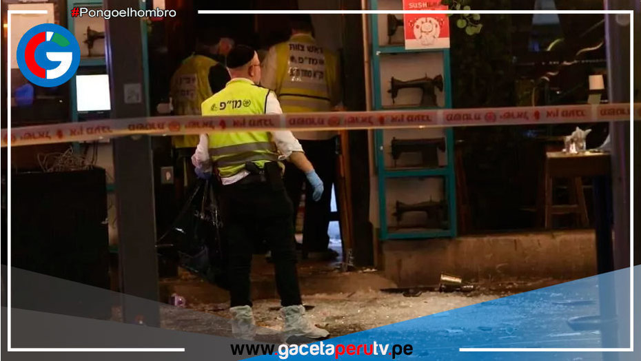 Ataque terrorista en Tel Aviv deja 2 muertos y varios heridos