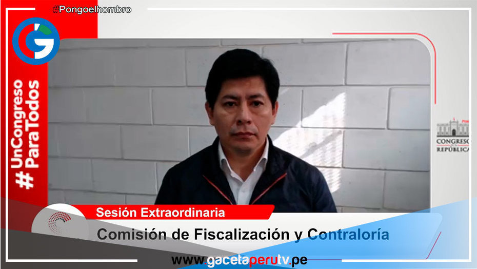 Villaverde acusa al presidente Pedro Castillo y dice que teme por su vida