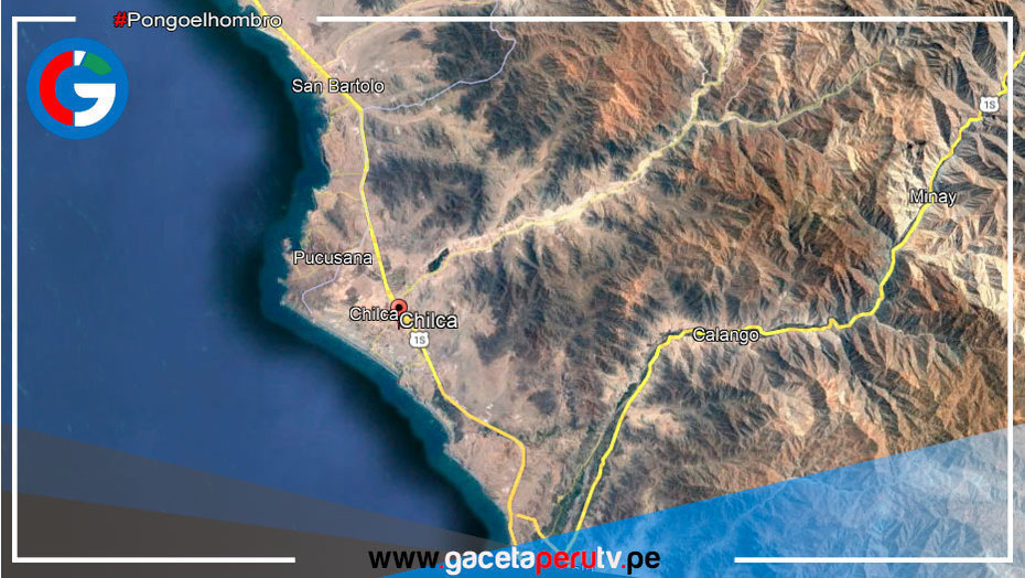 Un sismo de regular magnitud se sintió en Lima esta tarde de 5.5