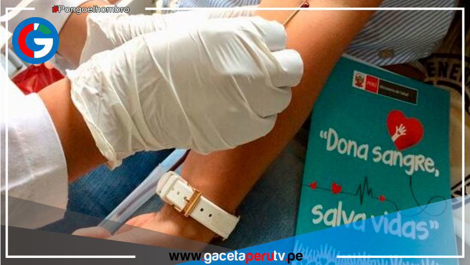 Lima: Invitan a la Gran Campaña de Donación Voluntaria de Sangre