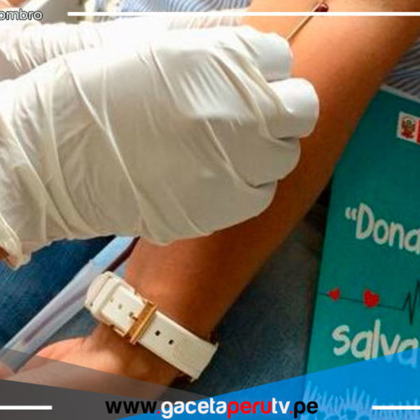Lima: Invitan a la Gran Campaña de Donación Voluntaria de Sangre 