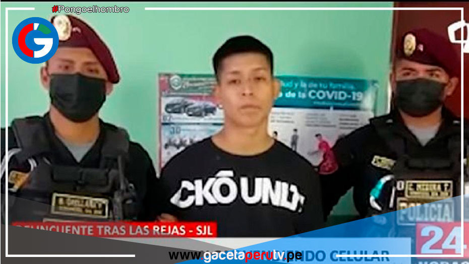 Un delincuente le disparó a un joven para robarle y cae vendiendo el celular en Las Malvinas