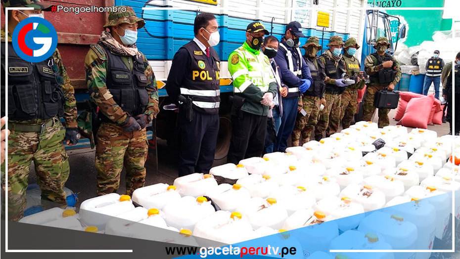 Aparentaba ser una empresa formal, pero era utilizado para la elaboración de clorhidrato de cocaína