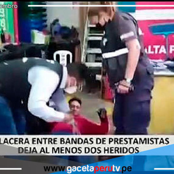 Se desata balacera en Comas por parte extranjeros