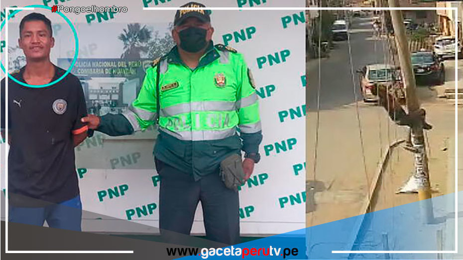 “Hombre araña de Huaycán” roba cables de teléfono