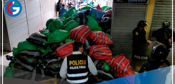 La Victoria: Policía incauta ropa de marca falsificada 