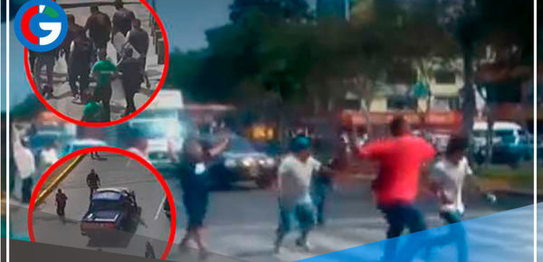 San Borja: Cámara de seguridad registra actos vandálicos