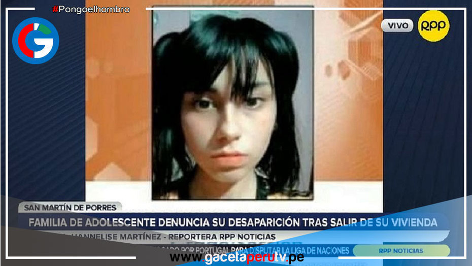 Familia pide ayuda para ubicar a menor de 12 años