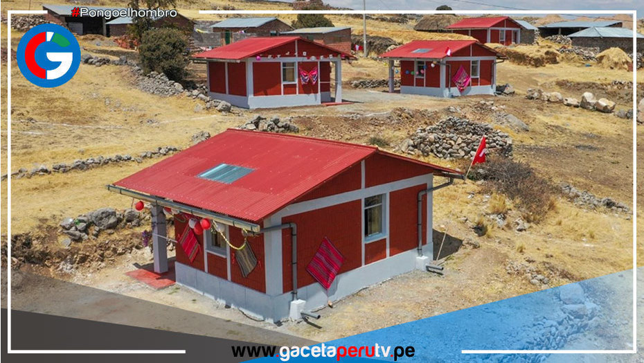Prevén construir 32,000 casas Sumaq Wasi para combatir heladas hasta el 2024