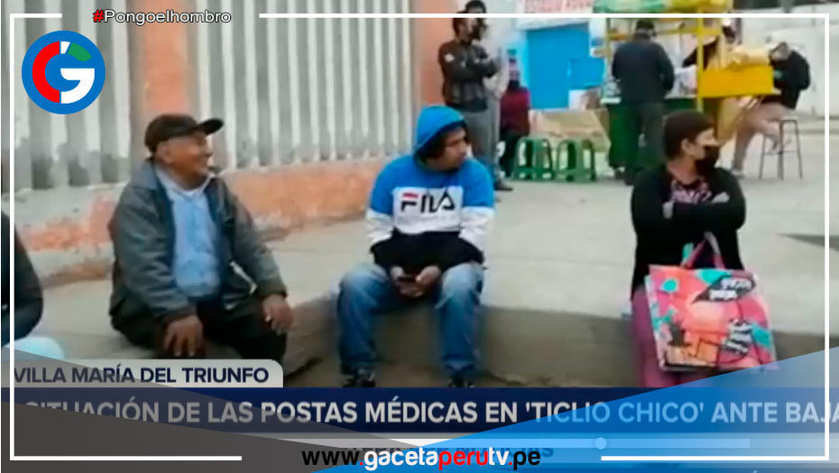 VMT: Pacientes deben hacer cola desde la madrugada para atenderse en centros de salud