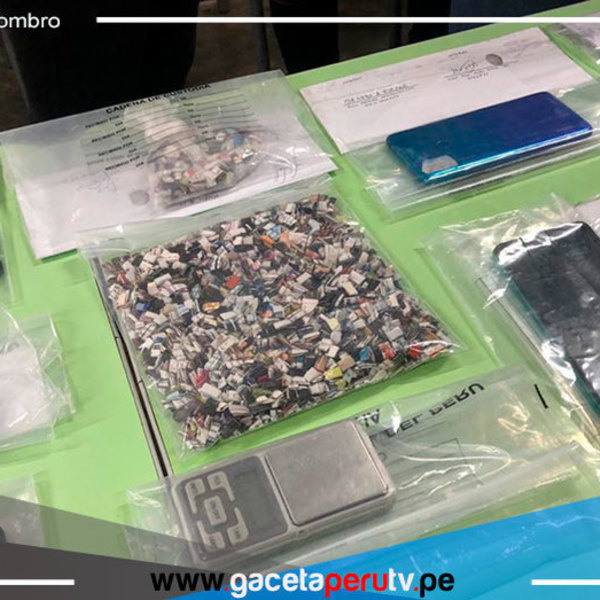  Incautan celulares y droga en penal Ancón I 